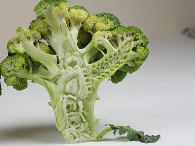  ukiran brokoli penuh dengan nutrisi untuk tubuh