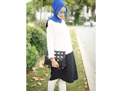 inspirasi hijab casual modis menyambut hari raya Idul Adha