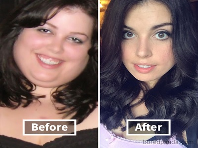 alasan mengapa diet ketat merubah penampilan wajah.4